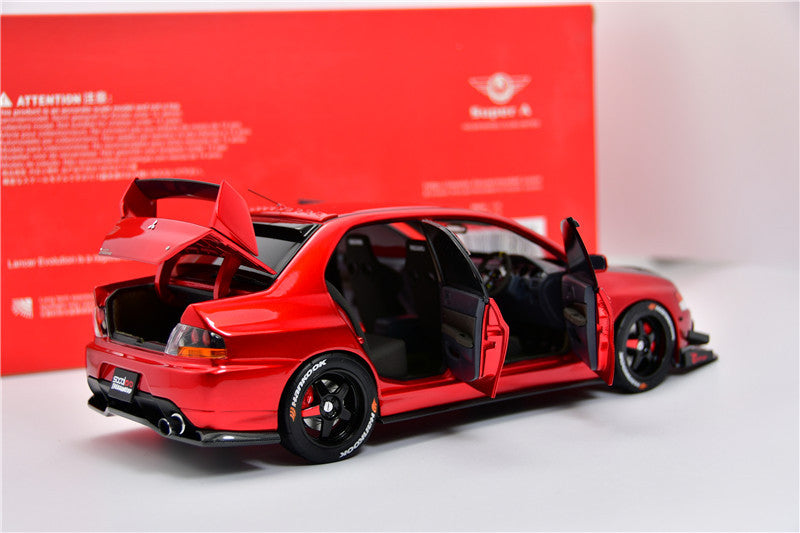 Super A 1:18 Mitsubishi Lancer Evolution EVO IX Metallic Red