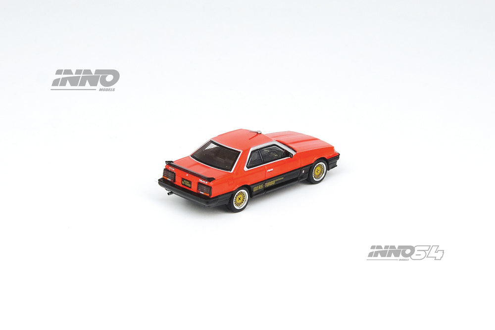 Inno64 Nissan Skyline 2000 TURBO RS-X (DR30) Red/Black IN64-R30-RED Rear