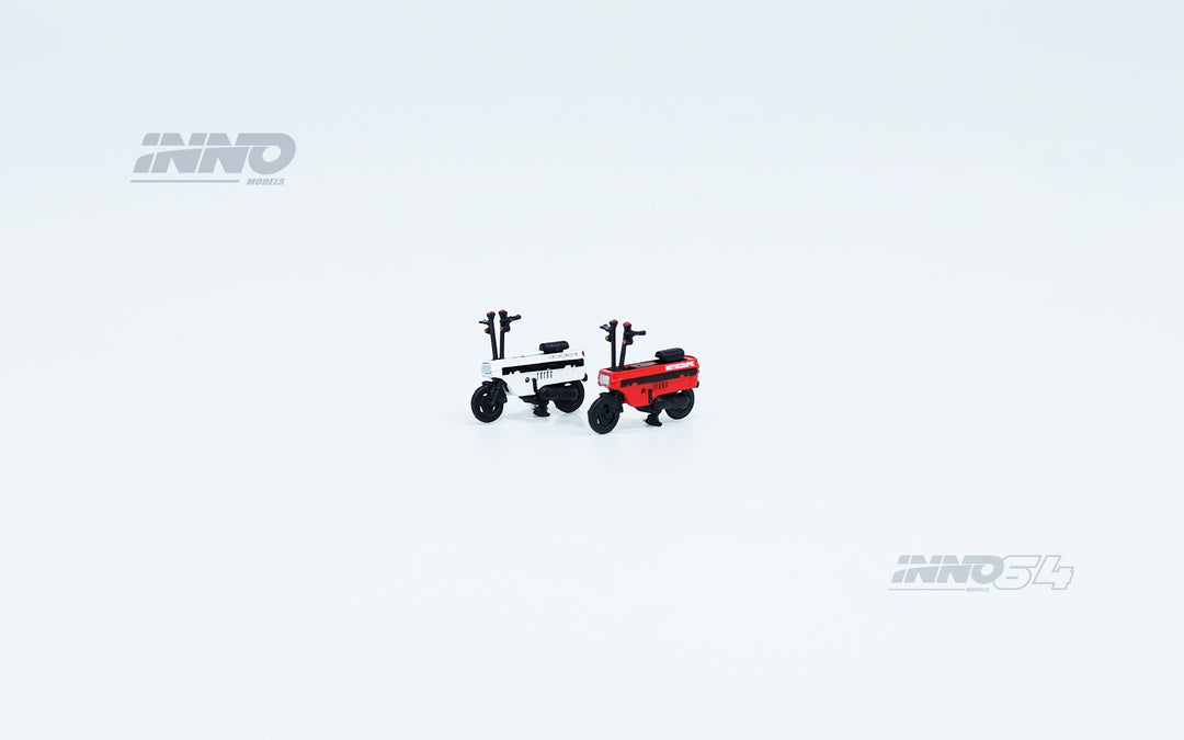 Inno64 1:64 Honda City Turbo II White With Red MOTOCOMPO (2 Variant)