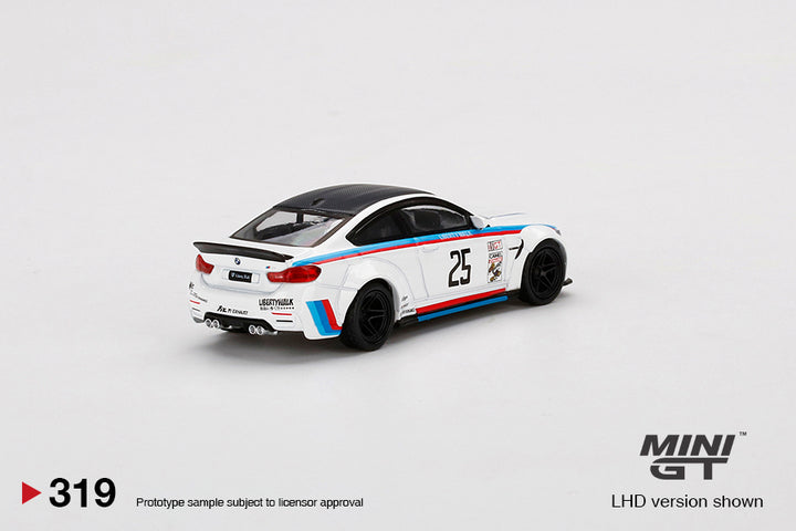 Mini GT 1:64 LB★WORKS BMW M4 IMSA RHD MGT00319-R Rear