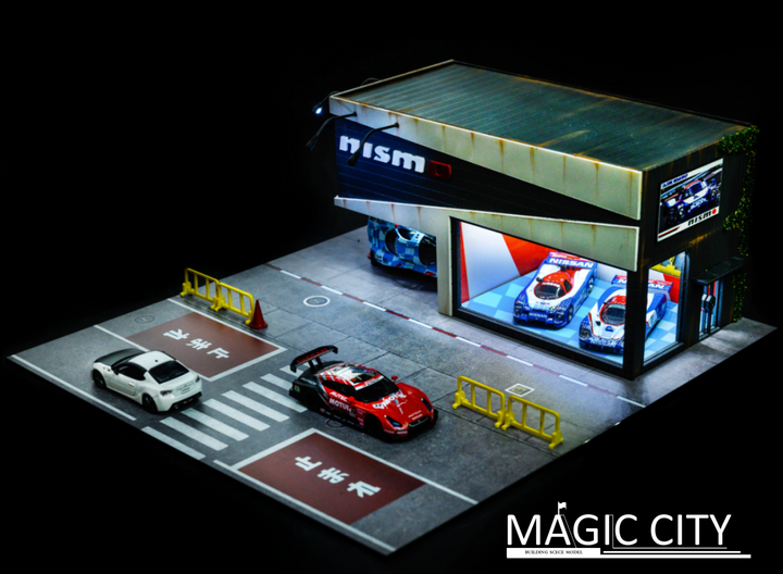 Magic City 1:64 Diorama NISMO Japanese Exhibition Hall
