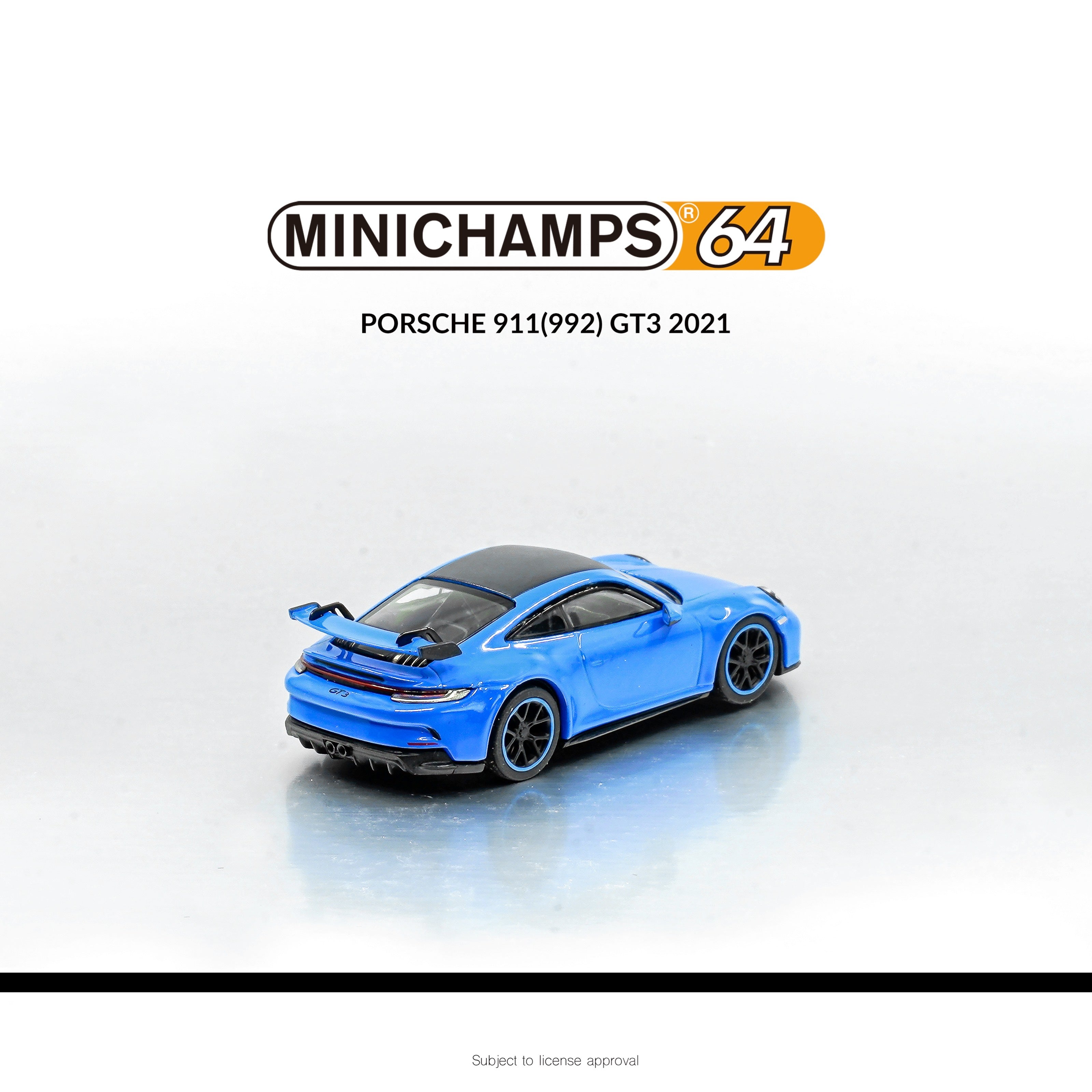 MINICHAMPS64 1:64 Porsche 911(992) GT3 2021 643061003 – Horizon