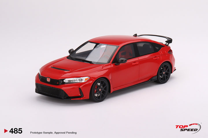 Topspeed 1:18 Honda Civic Type R Rallye Red (LHD) 2023 TS0485