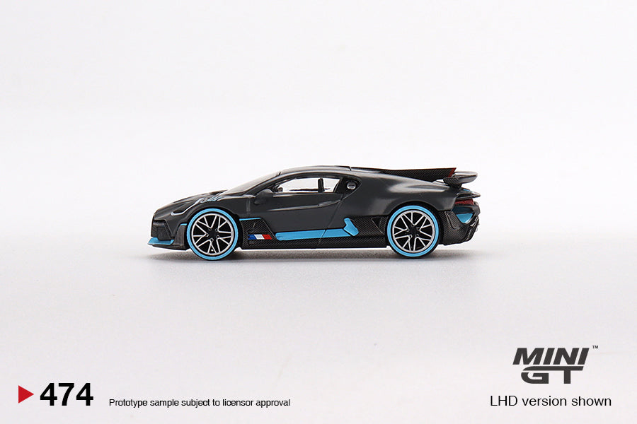 Mini GT 1:64 Bugatti Divo Presentation MGT00474 Side
