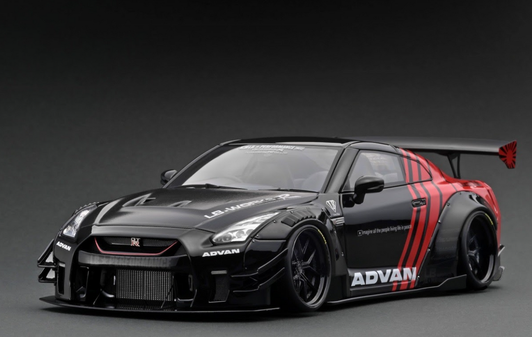 ignition model Nissan GT-R ブラック Ignition Model 1:18 LB-WORKS Nissan GT-R R35 type 2 Black