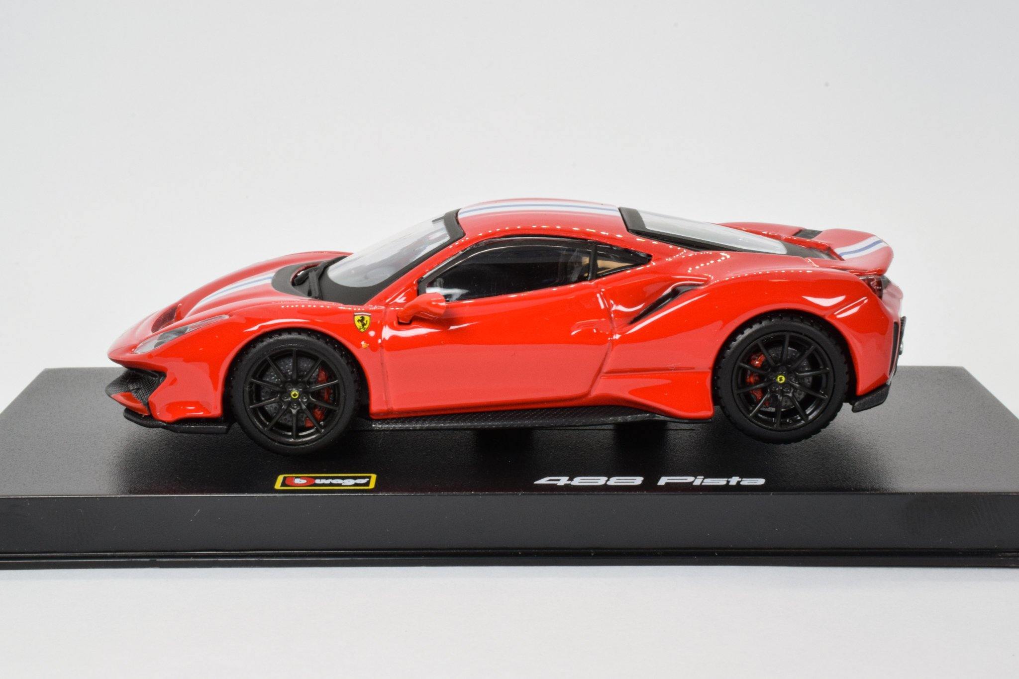 Bburago 1:43 Signature Series - Ferrari 488 Pista Red