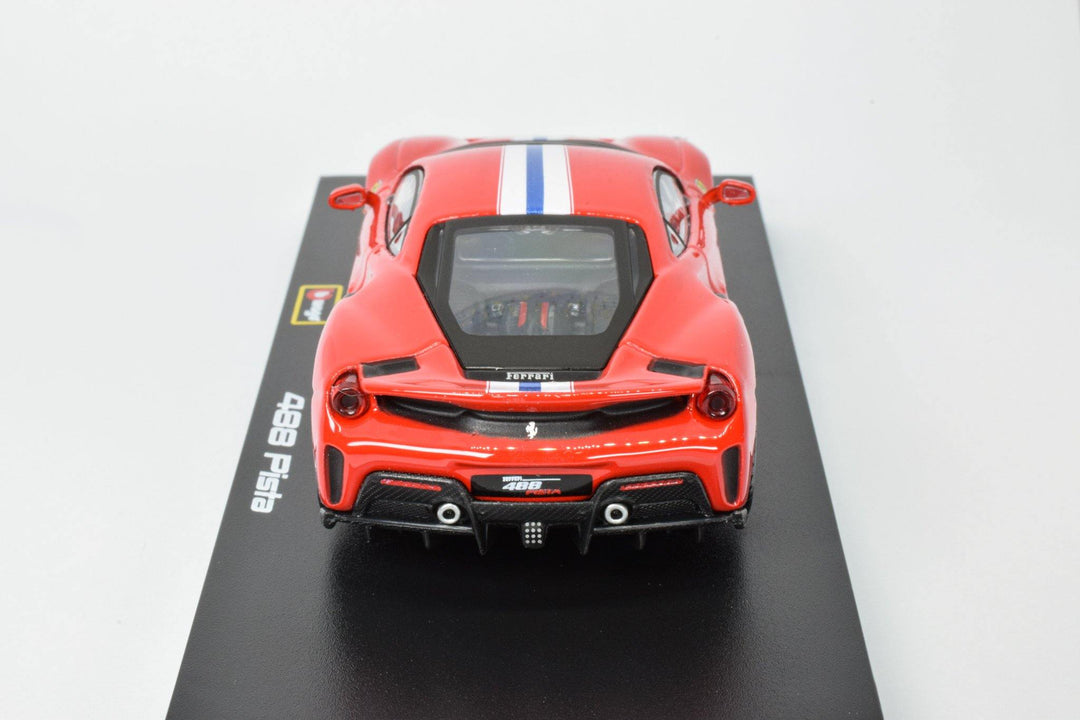 Bburago 1:43 Signature Series Ferrari 488 Pista Red – Horizon