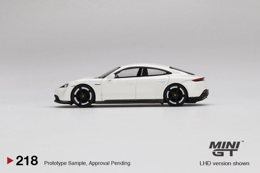 Mini GT 1:64 Porsche Taycan Turbo S White