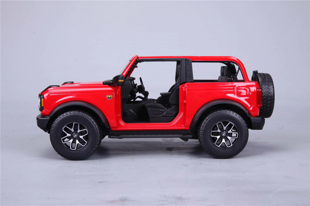 Maisto 1:18 Special Edition 2021 Ford Bronco Badlands Red Side