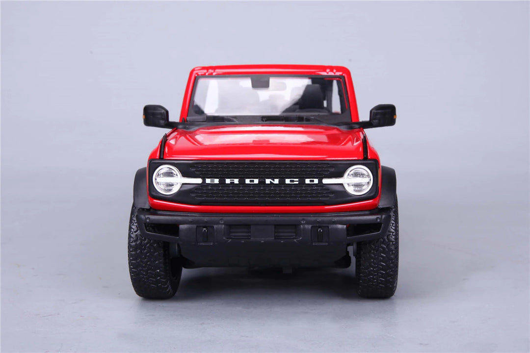 Maisto 1:18 Special Edition 2021 Ford Bronco Badlands Red Front