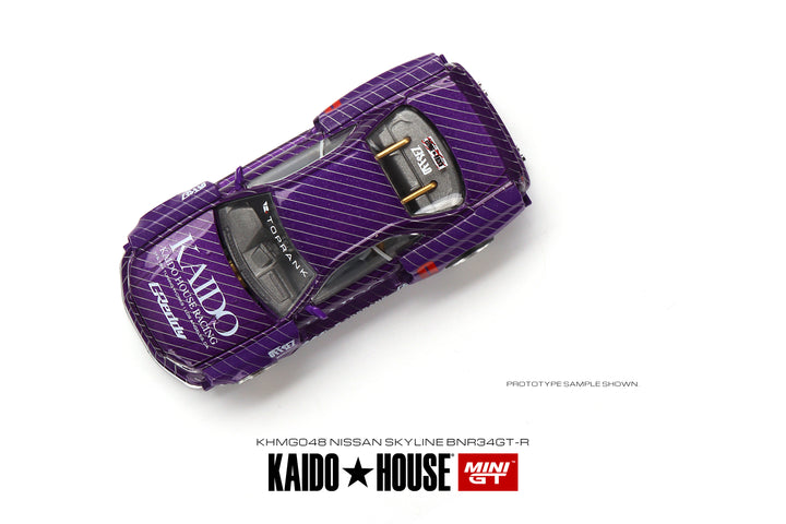 Kaido House + Mini GT 1:64 Nissan Skyline GTR (R34) Kaido Works V1