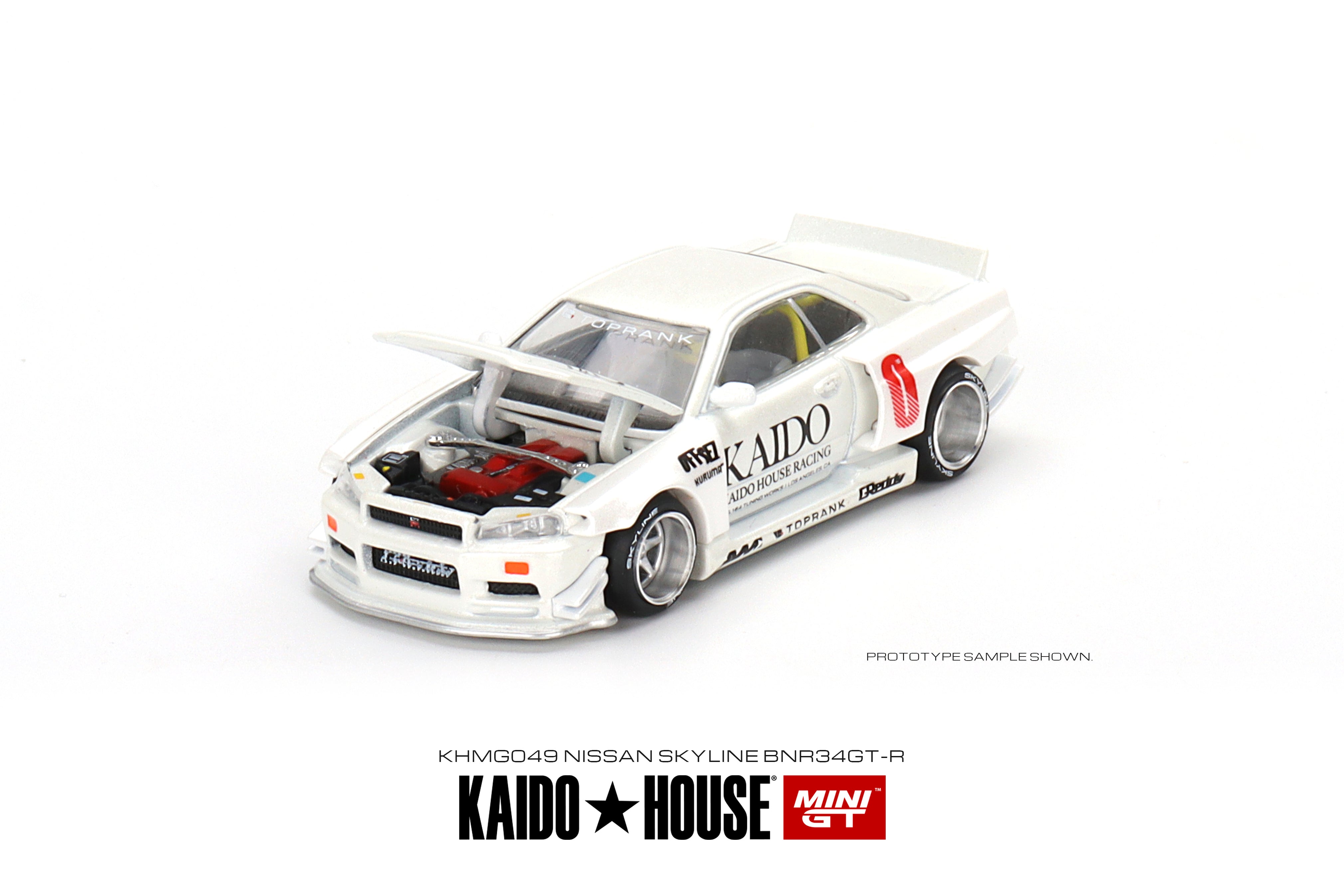 Kaido House + Mini GT 1:64 Nissan Skyline GT-R (R34) Kaido Works Kaido House + Mini GT 1:64 Nissan Skyline GT-R (R34) Kaido Works