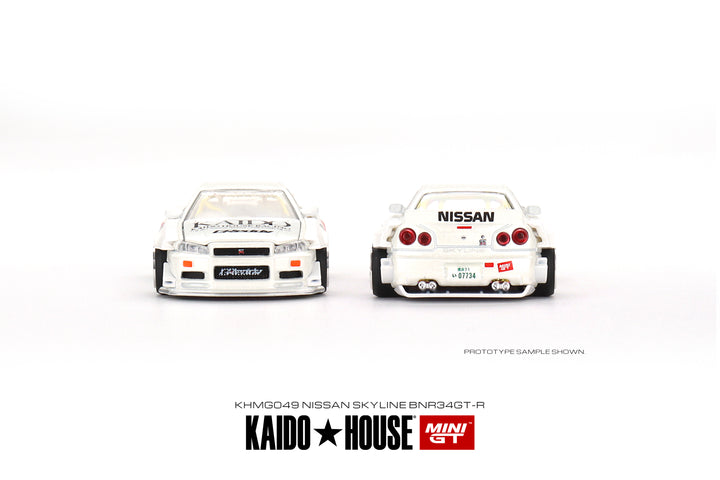 Kaido House + Mini GT 1:64 Nissan Skyline GTR (R34) Kaido Works V2