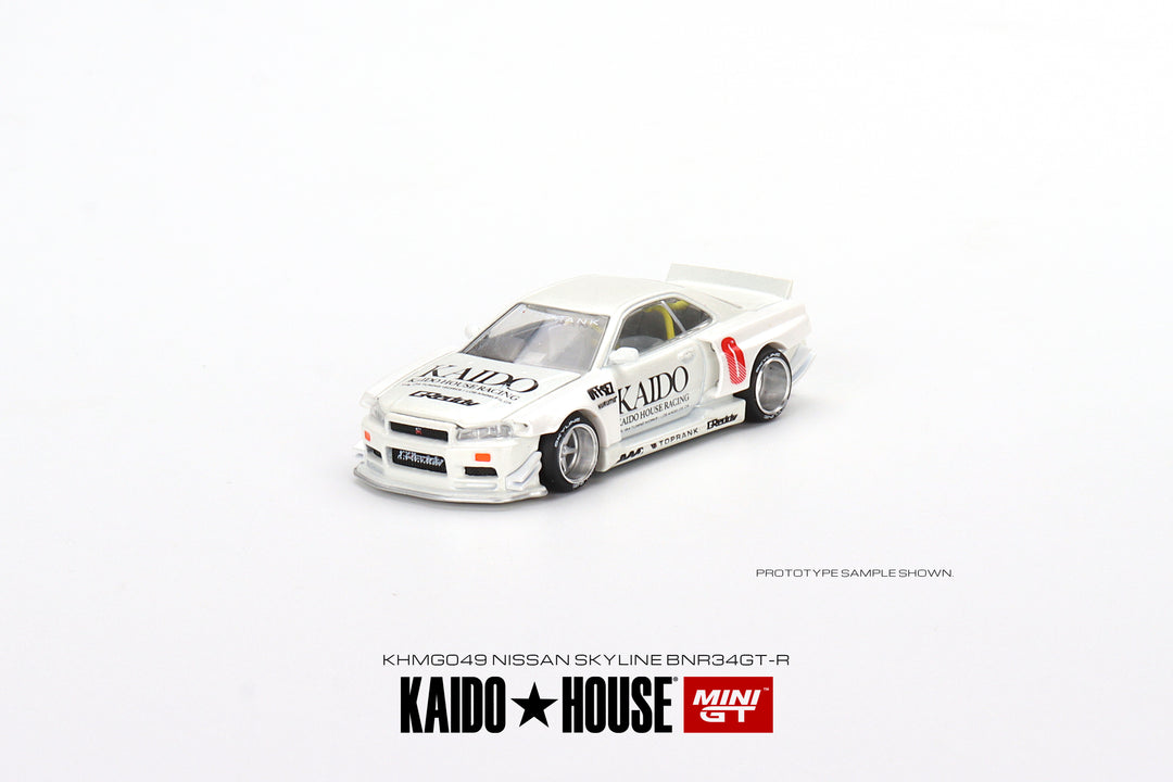 Kaido House + Mini GT 1:64 Nissan Skyline GT-R (R34) Kaido Works V2 KHMG049