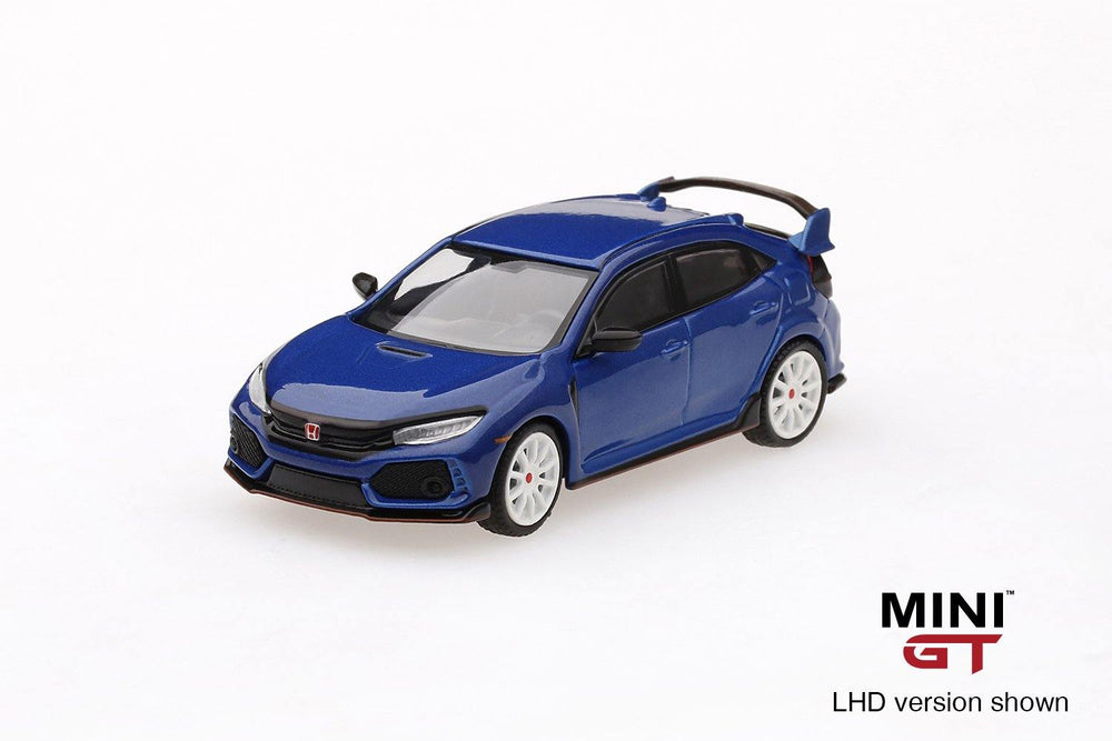 Mini GT 1:64 Honda Civic Type-R FK8 Aegean Blue (LHD)