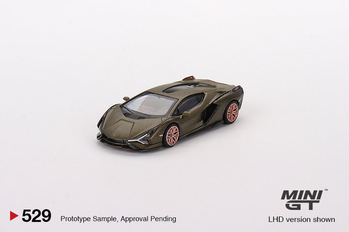 Mini GT 1:64 Lamborghini Sián FKP 37 Presentation LHD MGT00529