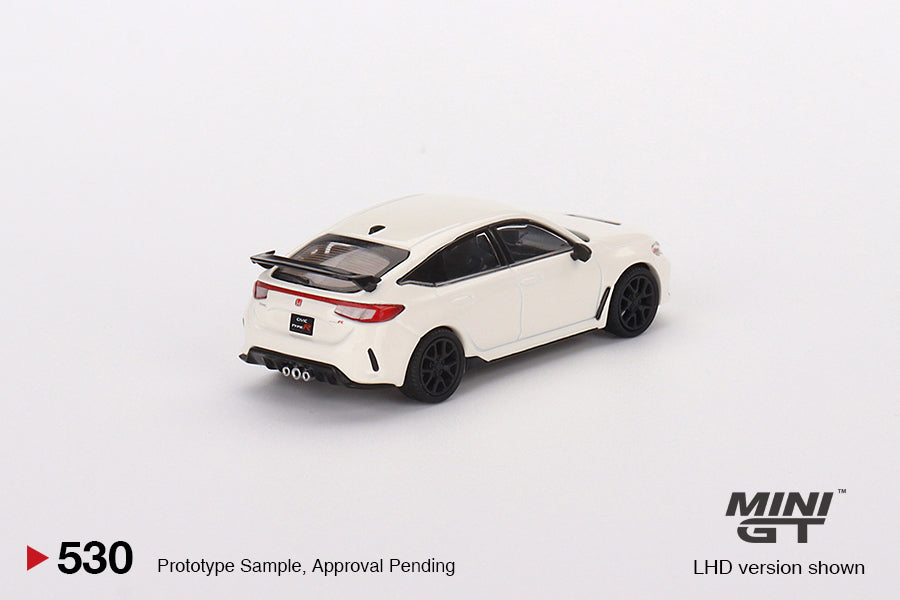 Mini GT 1:64 Honda Civic Type R Championship White 2023 LHD MGT00530 Rear
