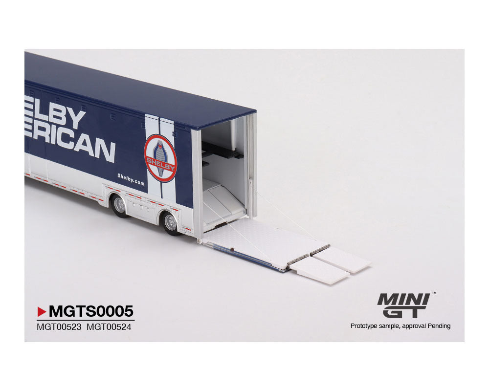 MINI-GT 1/64 シェルビー トランスポーターセット Amazon | TrueScale Miniatures MINI GT 1/64 シェルビー
