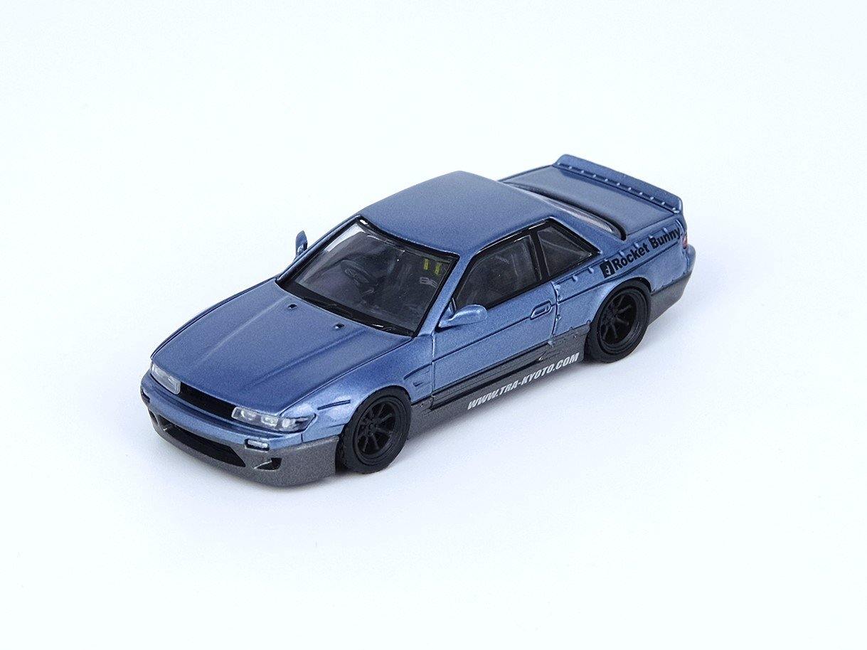 Inno64 1:64 Nissan Silvia S13 Pandem Rocket Bunny V1 Blue