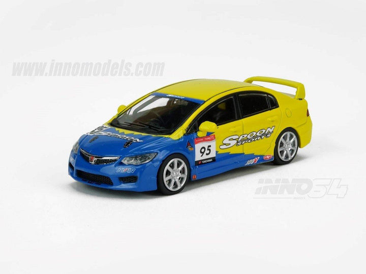Inno64 1:64 Honda Civic FD2 Type-R - Spoon Sports - Horizon Diecast