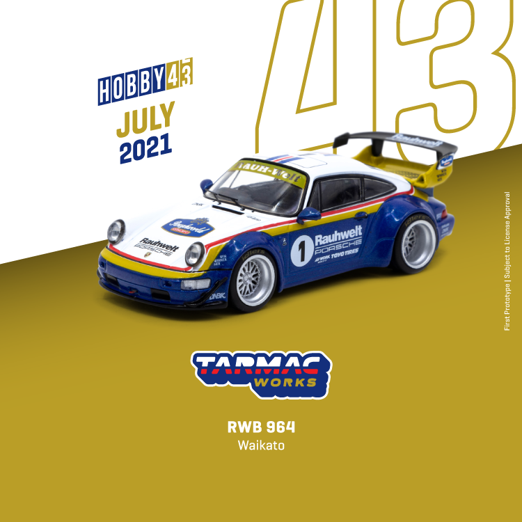 Tarmac Works 1:43 Hobby64 Porsche 911 RWB 964 Waikato – Horizon Tarmac Works 1:43 Hobby64 Porsche 911 RWB 964 Waikato – Horizon