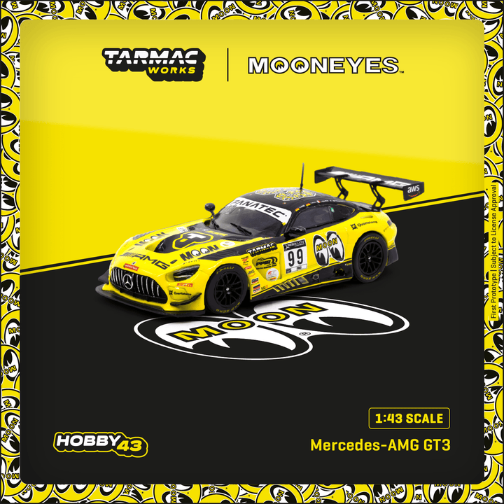 Tarmac Works 1:43 Mercedes-AMG GT3 Indianapolis 8 Hour 2021 Craft-Bamboo Racing M. Engel / L. Stolz / J. Gounon T43-023-21IND99