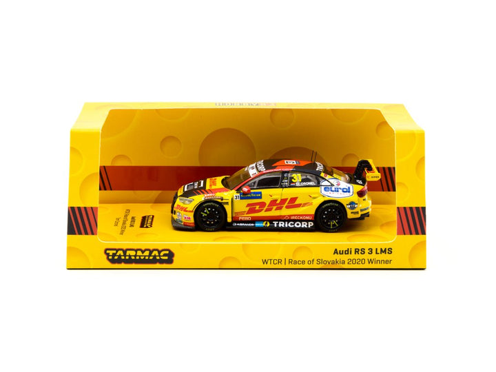 Tarmac Works 1:64 Audi RS 3 LMS WTCR Race of Slovakia 2020