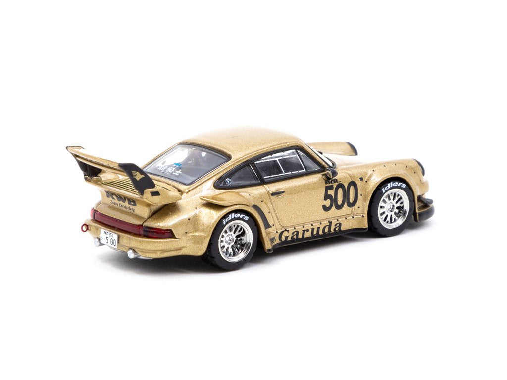 PORSCHE RWB 930 - GT Wing - asian gold - QiDian 1:64 PORSCHE RWB 930 - GT Wing - asian gold - QiDian 1:64