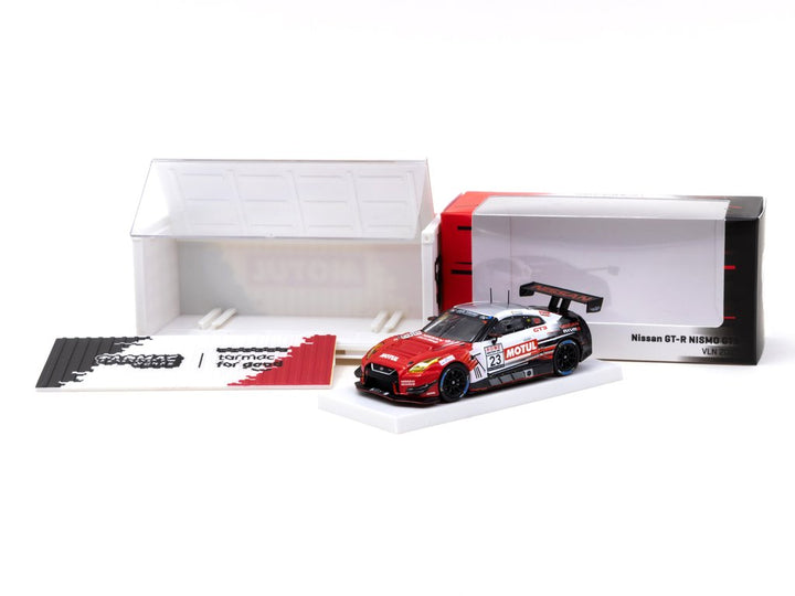 Tarmac Works 1:64 Nissan GTR Nismo GT3 With Container