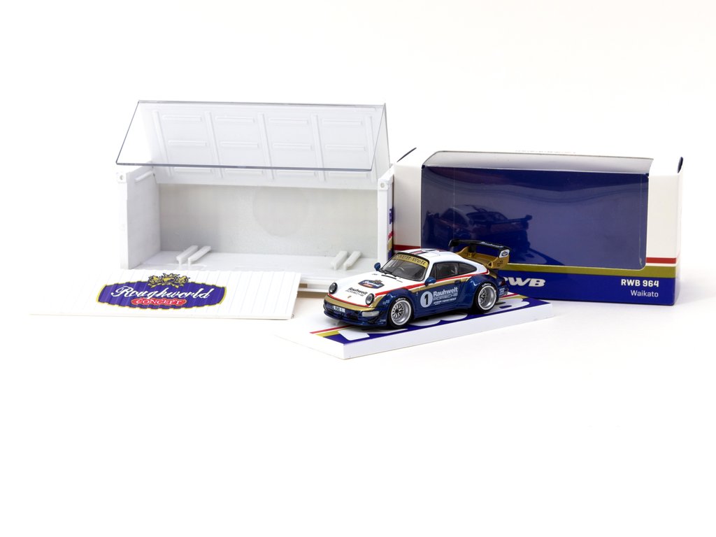 Tarmac Works 1:64 RWB 964 Waikato With Container