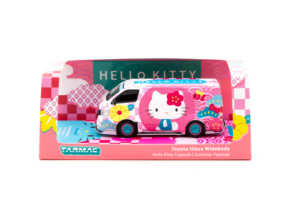 Tarmac Works 1:64 Toyota Hiace Widebody Hello Kitty Capsule