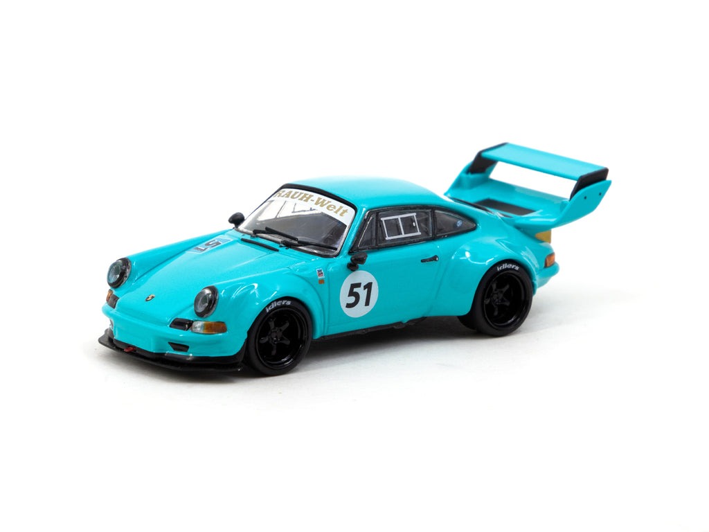 Tarmac Works 1:64 Porsche RWB Backdate Blue #51