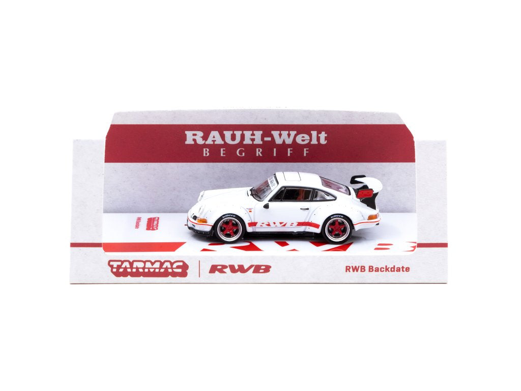 Tarmac Works 1:64 Porsche RWB Backdate White