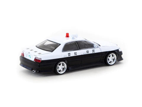 Tarmac Works 1:64 VERTEX Toyota Chaser JZX100 Black / White