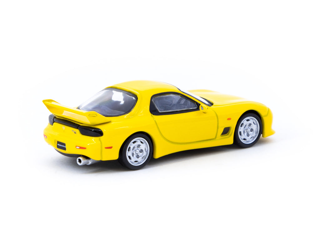 Tarmac Works 1:64 Mazda RX-7 (FD3S) Mazdaspeed A-Spec Competition Yellow Mica