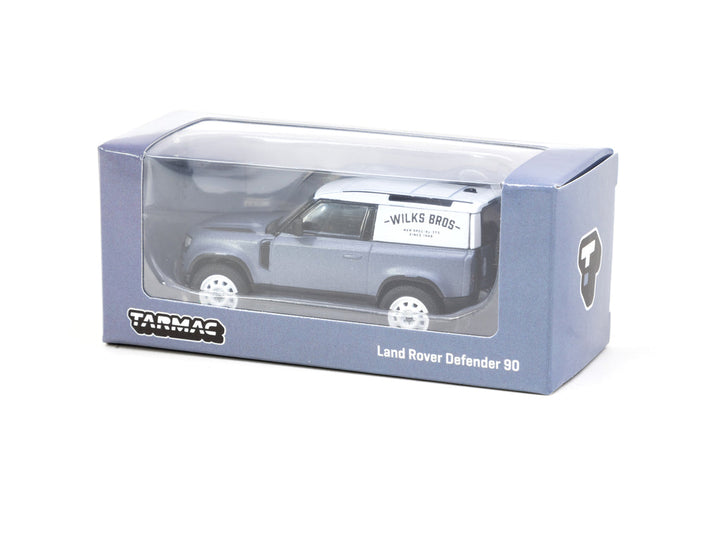 Tarmac Works 1:64 Land Rover Defender 90 Matt Blue Grey