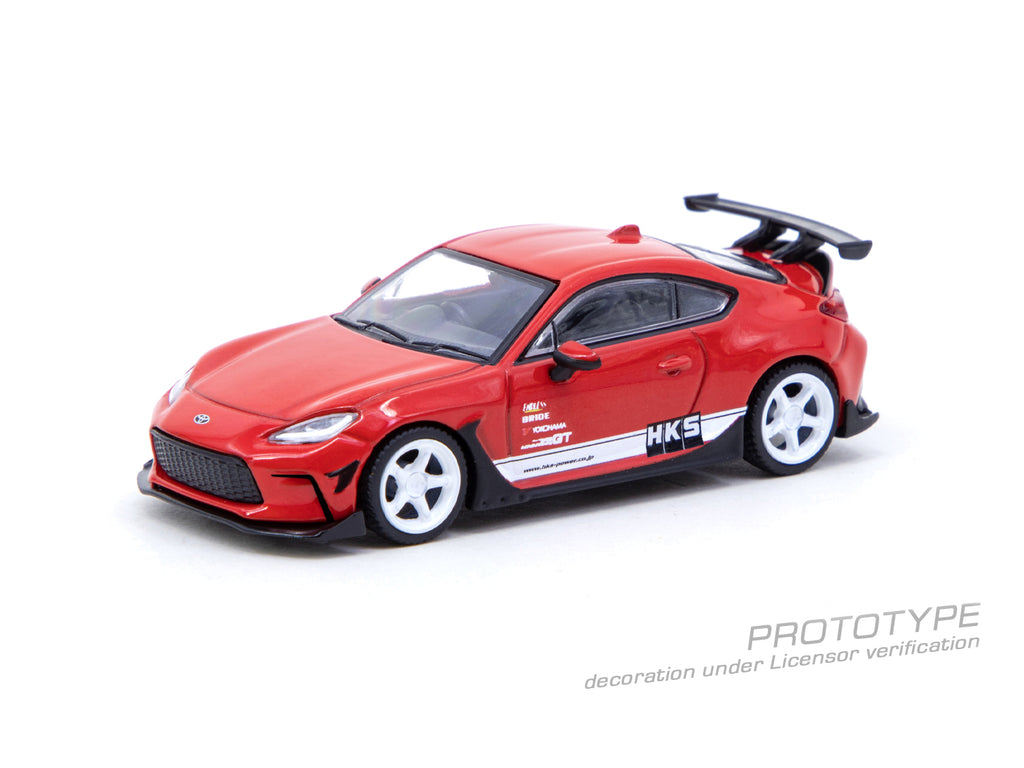 Tarmac Works 1:64 HKS Toyota GR86 Red T64G-038-RE – Horizon Diecast
