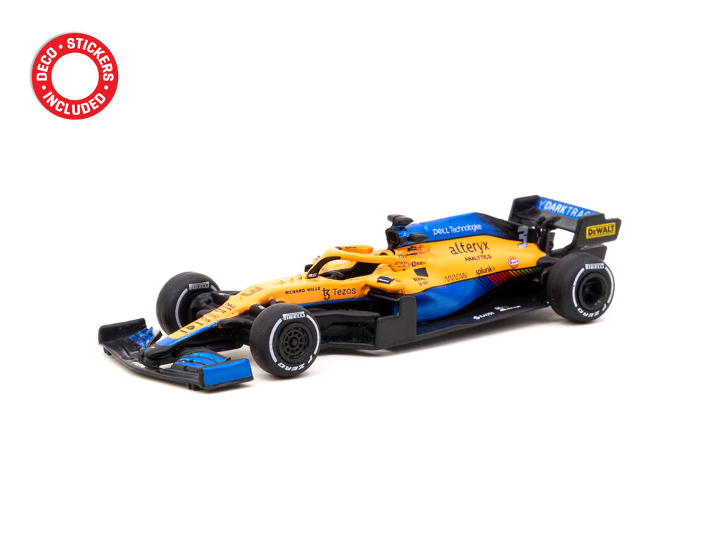Tarmac Works 1:64 McLaren MCL35M Daniel Ricciardo / Lando Norris