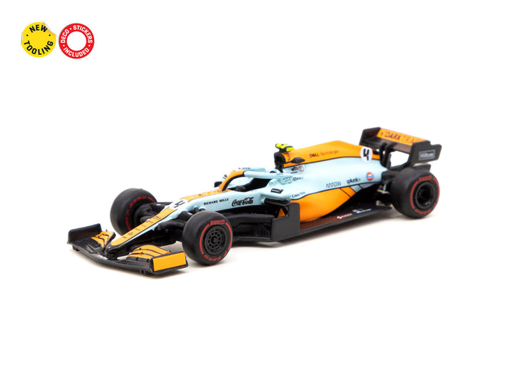 Tarmac Works 1:64 McLaren MCL35M Monaco Grand Prix 2021 D. Ricciardo / L. Norris