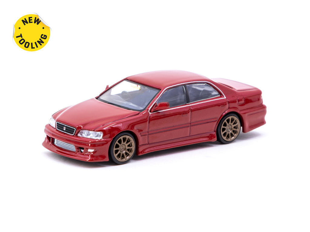 Tarmac Works 1:64 VERTEX Chaser JZX100 Red Metallic T64G-TL007-RE