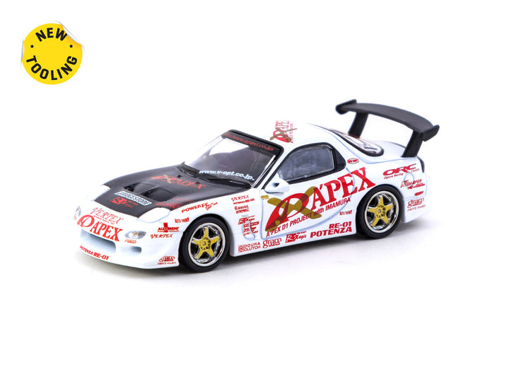 Tarmac Works 1:64 VERTEX RX-7 FD3S A'PEX D1 PROJECT