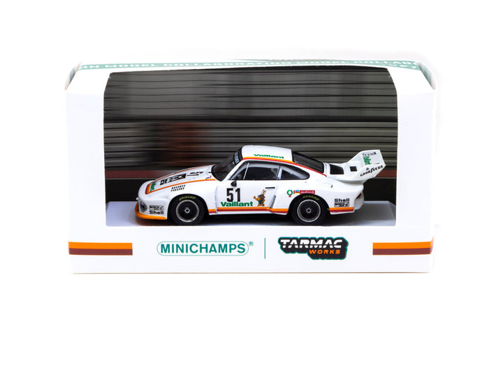 Tarmac Works X MINICHAMPS 1:64 Porsche 935/77 DRM #51