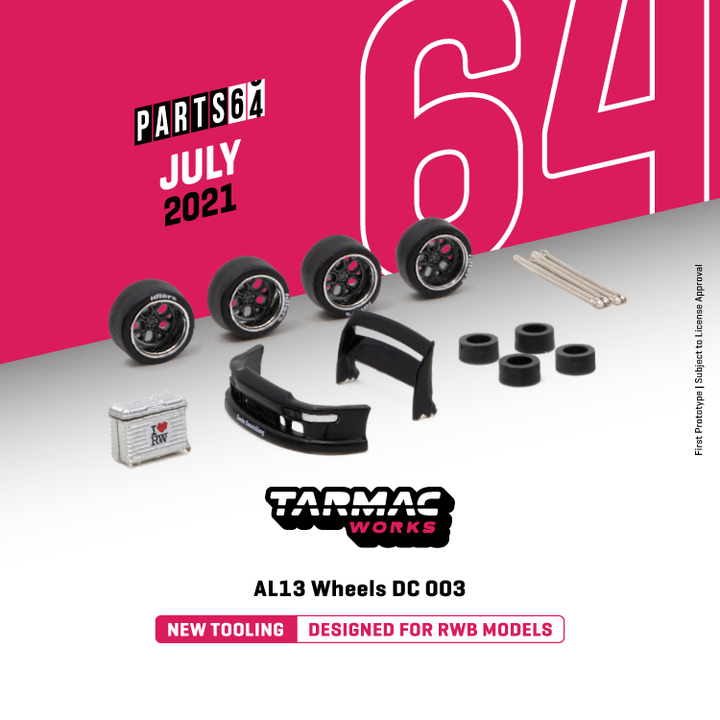 Tarmac Works 1:64 AL13 Wheels DC 003