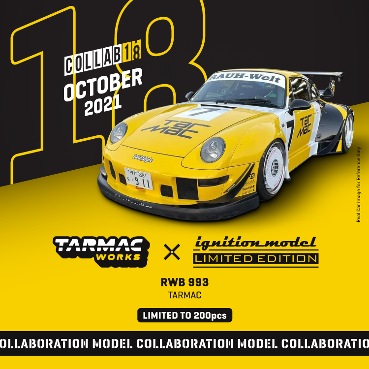 Tarmac Works X Ignition Model 1:18 RWB 993 Tarmac IG1956