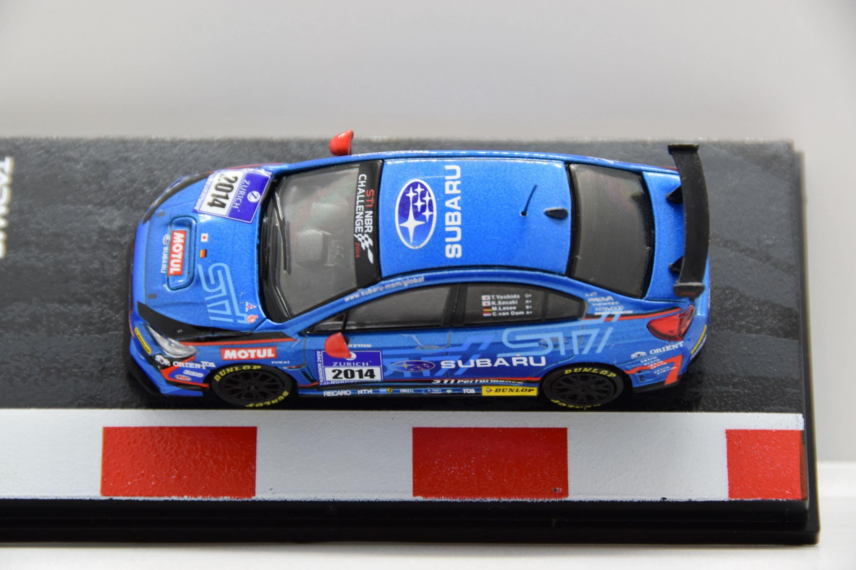 Tarmac Works 1:64 2014 Subaru WRX STI NBR 24H Challenge – Horizon