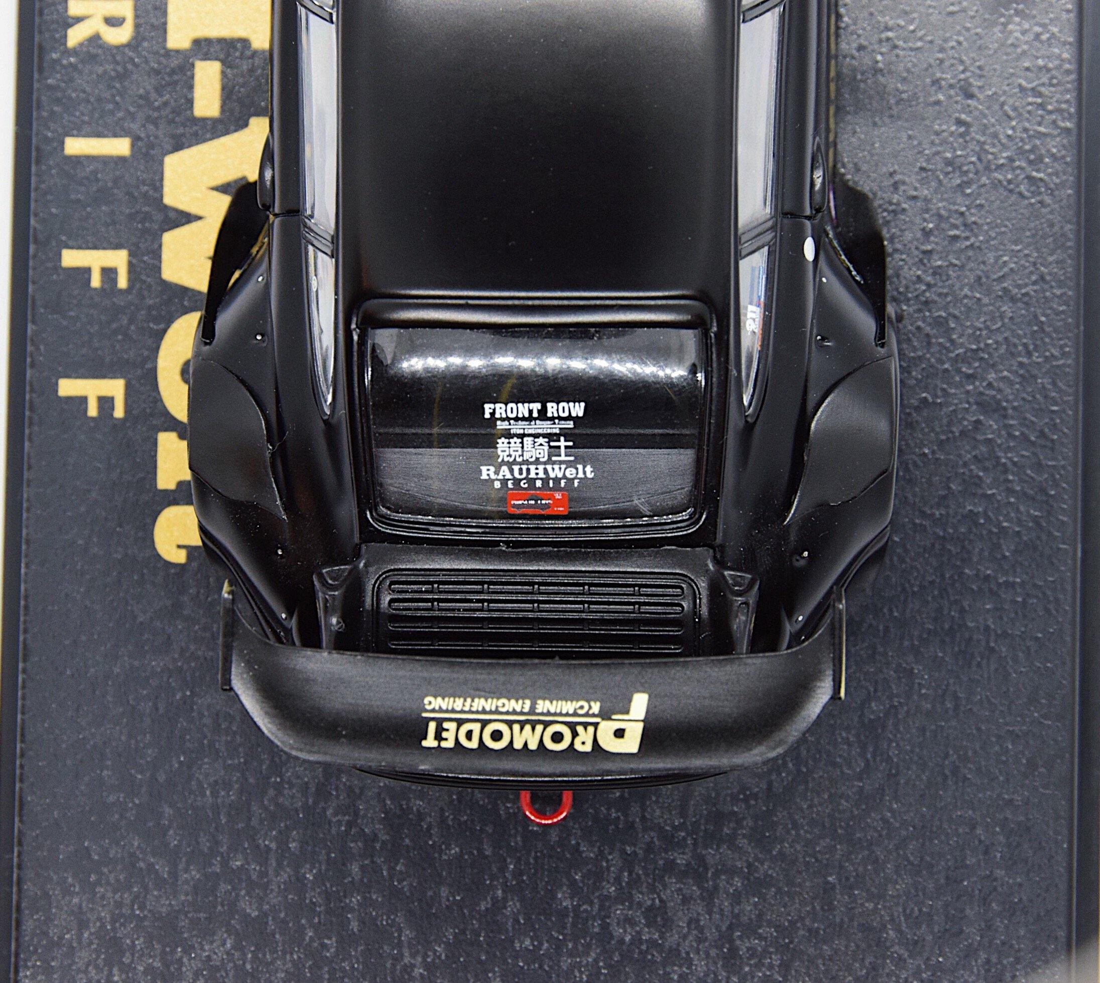 Tarmac Works 1:43 RWB 993 OBA BONE #77 (Matte Black