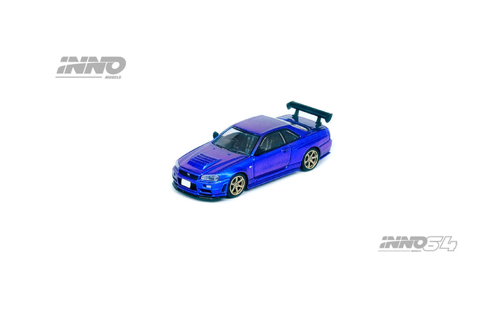 Inno64 1:64 Nissan Skyline GT-R (R34) Midnight Purple II IN64-R34RT-MPII