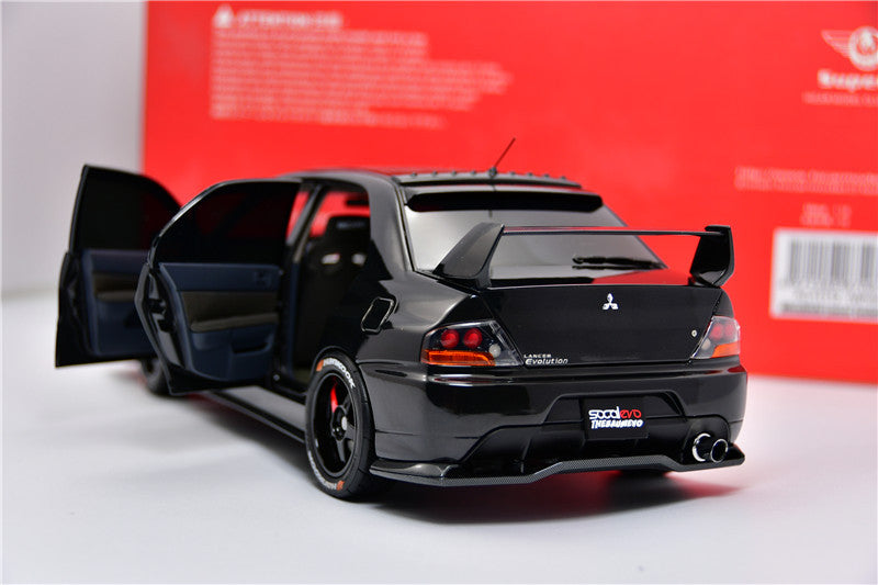 Super A 1:18 Mitsubishi Lancer Evolution EVO IX Metallic Black