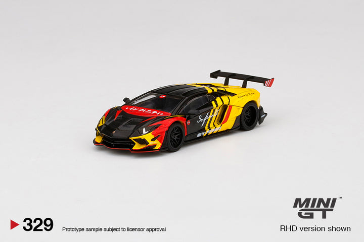 Mini GT 1:64 LB★WORKS Lamborghini Aventador Limited Edition Infinite Motorsports LHD MGT00329-R