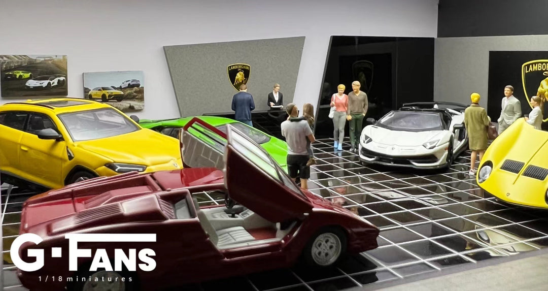[Preorder] G.Fans 1:64 Diorama Lamborghini Display Center